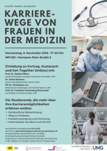 Karrierewege von Frauen in der Medizin