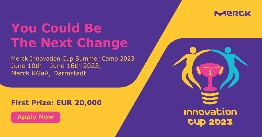 Merck Innovation Cup (1016 Jun 2023) apply by 31 Jan 2023 GAUSS